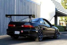 Apr Carbon Fiber Gt-250 Adjustable Wing Spoiler 61 For Acura Integra Dc2 94-01