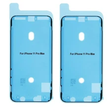 2X iPhone 11 Pro Max Waterproof Frame Bezel Seal Tape Adhesive LCD Screen