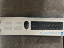 HP Wired Desktop 320MK Mouse and Keyboard - Black 9SR36UT ABA 