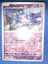 Pokemon TCG - Misdreavus - 087/193 Scarlet & Violet: Paldea Evolved NM REV HOLO