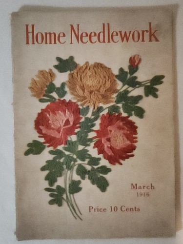 Home Needlework Magazines Lot f 3 - Jan 1915, March 1916 & August 1916 - Picture 6 of 14