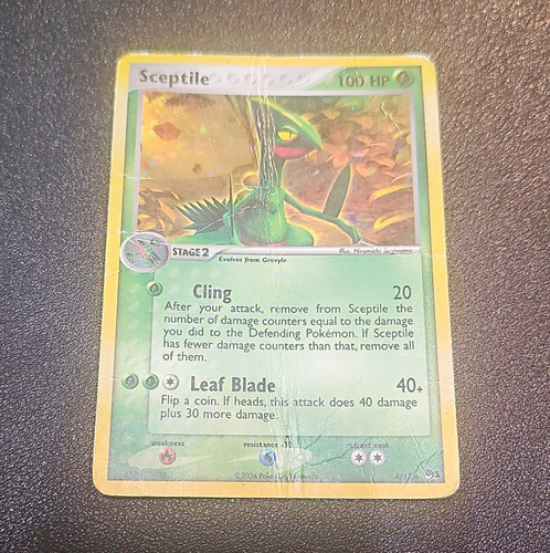 The Pokémon Company Sceptile 004/017 POP Series 3 Holo Rare EN 100HP