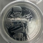2018 Niue $2 DISNEY Star Wars STORMTROOPER 1 Oz Silver  PCGS MS70 FDOI — photo 2