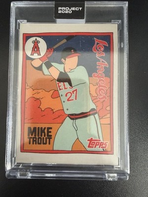 Mike Trout Topps Project 2020 Fucci Angels