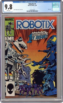 Robotix #1 CGC 9.8 1986 4523410018