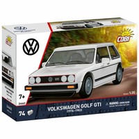 Cobi Klemmbaustein-Set VW Golf Gti, 74 Teile, Kunststoff, 24662