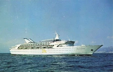 Postcard Norwegian Caribbean Lines Southward Ship of The Future Ultra Modern