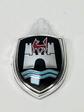 Vintage Bug 1961-1962 Volkswagen Wolfsburg Castle Hood Crest / Badge Germany