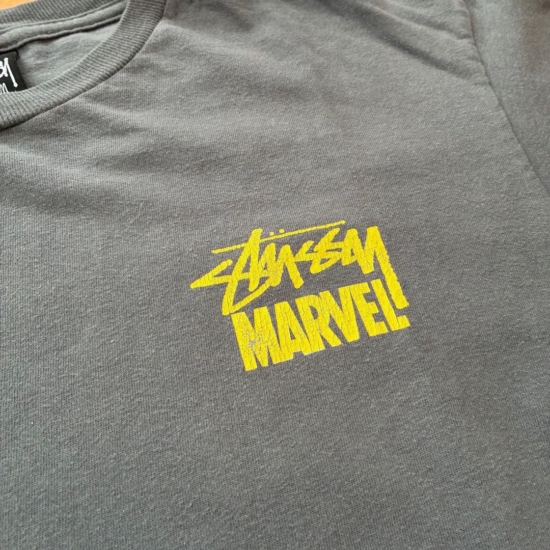[Rare!] 00's Stussy Marvel collaboration T-shirt thumbnail 5