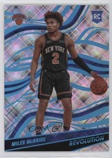 2021-22 Panini Revolution Rookies Cosmic /99 Miles McBride #116 0q3