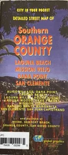 New SOUTHERN ORANGE COUNTY ROAD MAP  California Highway AAA/GMJ/GM JOHNSON  2023
