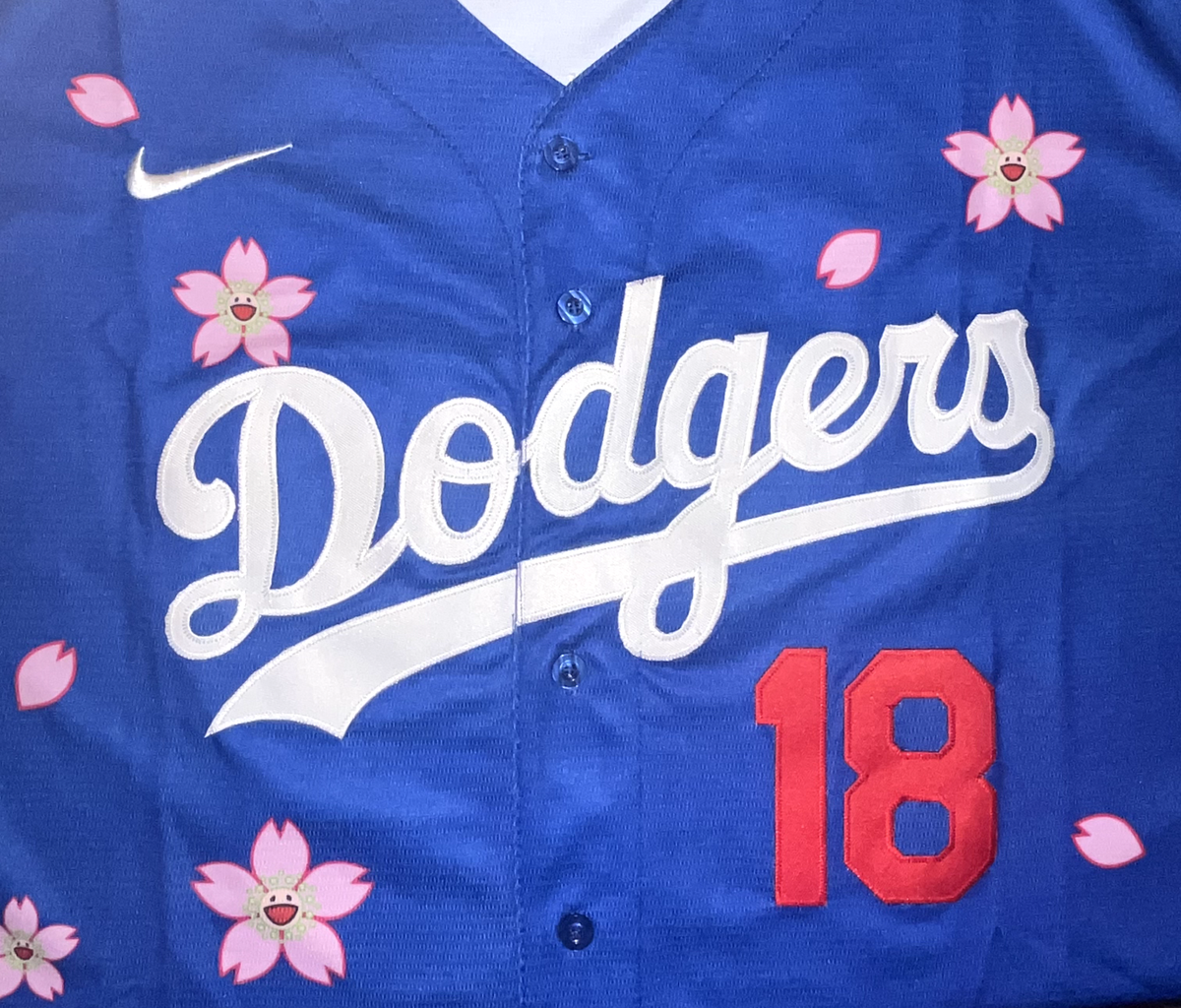 YOSHINOBU YAMAMOTO #18 Los Angeles Dodgers Kanji Edition Tokyo