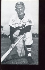 Original Vintage J.D. McCarthy Base Postcard Danny O'Connell Wash Senators EX