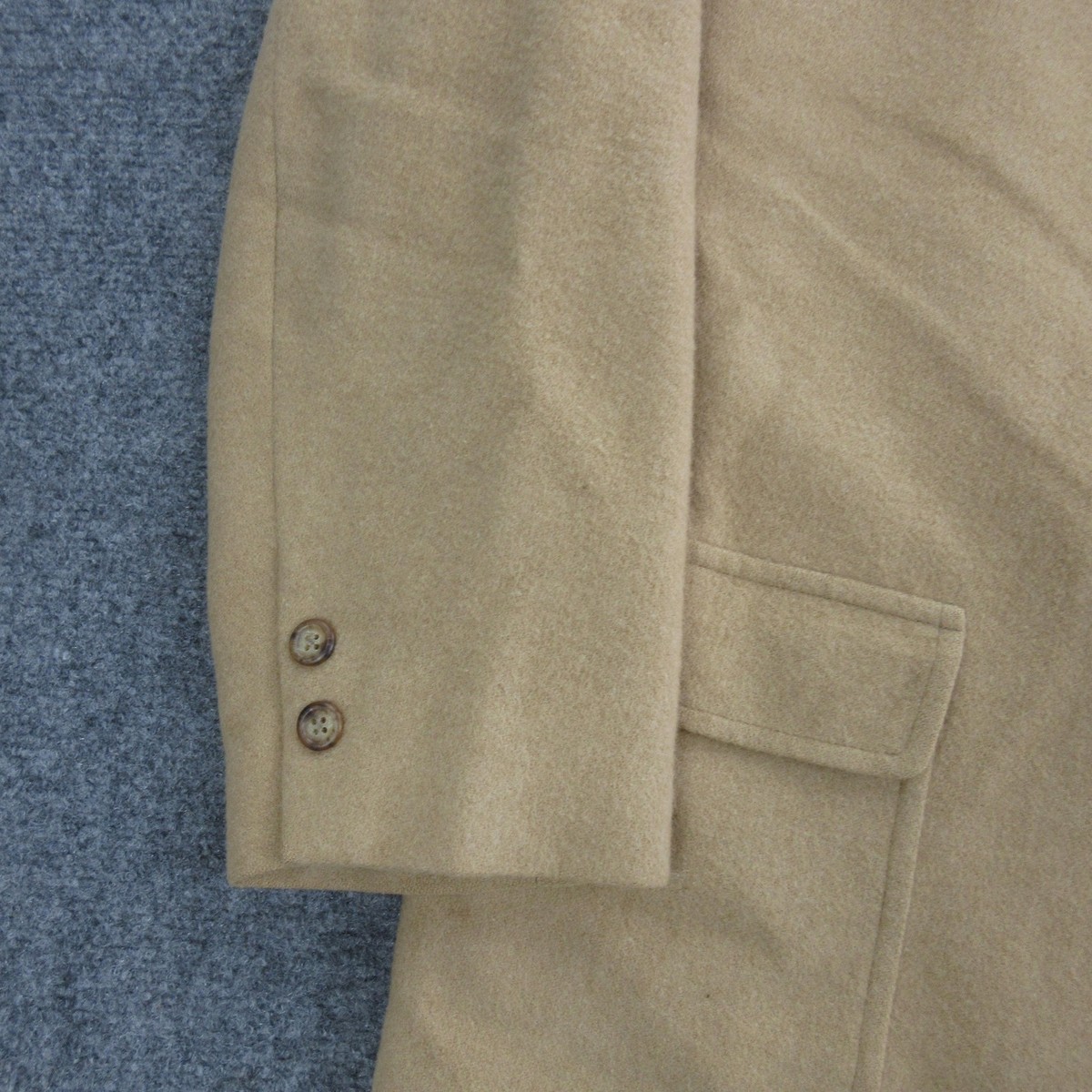 Brooks Brothers Sport Coat Mens 40 Beige 100% Camel Hair Made USA