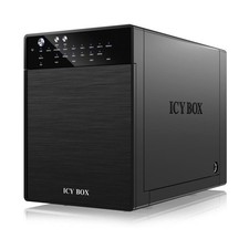 ICY BOX IB-RD3640SU3 4fach RAID System 3,5" SATA III HDD Gehäuse USB 3.0 + eSATA