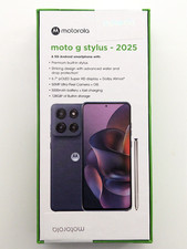 Motorola Moto G Stylus 2025 Cricket Wireless 128GB Blue New In SEALED BOX 