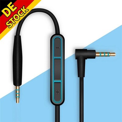 Audiokabel 3,5 mm auf 2,5 mm für BOSE QuietComfort QC25 Kopfhörer MIT/Mikrofon