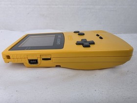 Nintendo Game Boy Color GBC Yellow Handheld Console CGB-001 (BAD SPEAKER)