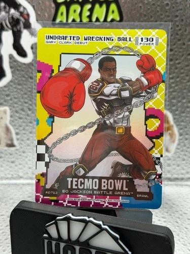 2026 Bo Jackson Battle Arena Undrafted Wrecking Ball Brawl 80\'s 8-bit Rad #RD712