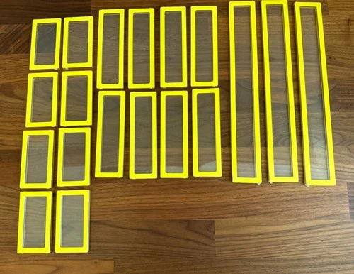 Vintage Barbie Dream House 1978 Lot 3 French Doors 16 Windows Replacement Parts