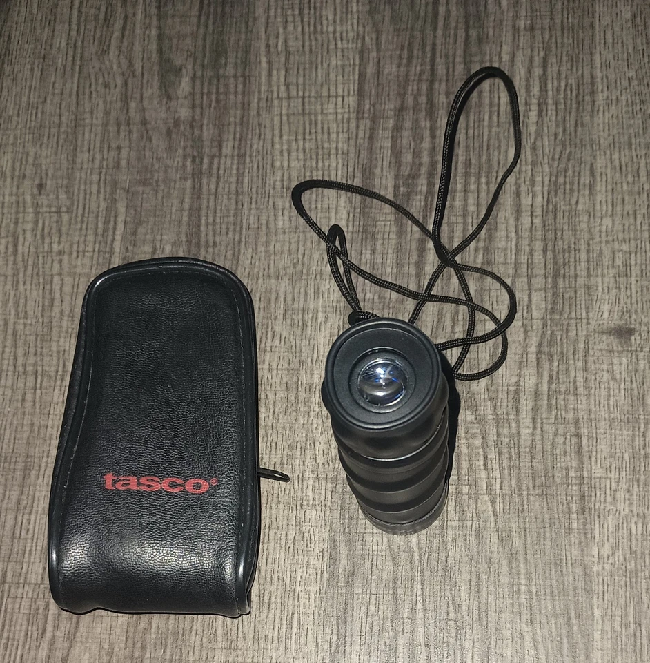 TASCO 8X21 mm 128m/1000m #565RB Monocular Scope Camping Hunting Compact - Image 2 of 4