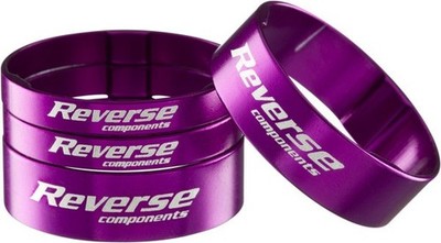 Reverse Spacer Set Ultra-Light 1 1/8'' lila