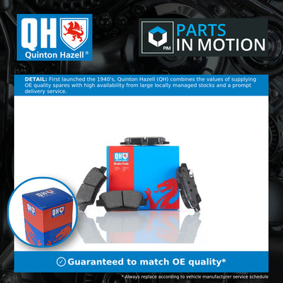 Brake Pads Set fits SSANGYONG TIVOLI Rear 1.2 1.5 1.6 1.6D 2015 on QH 48413350A0