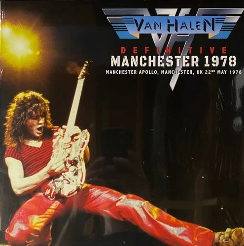 VAN HALEN DEFINITIVE MANCHESTER 1978 LIVE LP COLOR VINYL IMPORT SEALED NEW