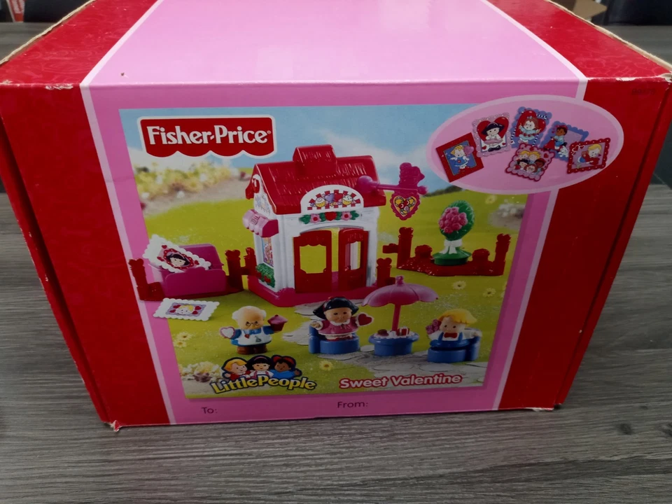 Fisher Price Little People Sweet Valentine Play Set Hard To Find ! 2003 - Image 2 of 4