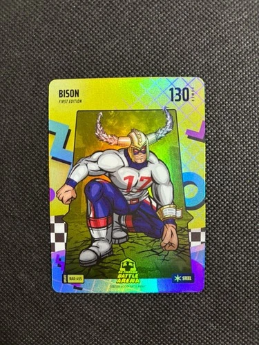 2025 Bo Jackson Battle Arena Bison Josh Allen RAD-455 80's Rad Steel Sp +SBF-5!
