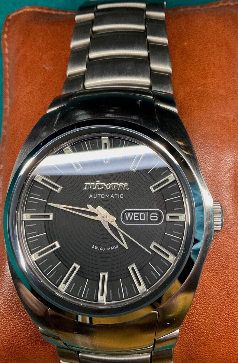 NIXON 200 METER 腕時計 Nixon “The Automatic” 200 Meter Stainless Steel 25 Jewel