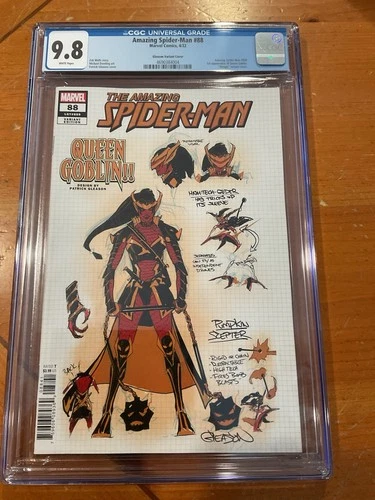 Amazing Spider-Man #88 CGC 9.8 Gleason Design Variant 1st app of Queen Goblin