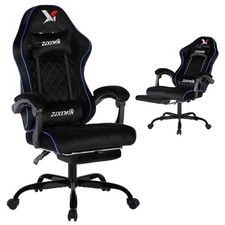 Gaming Chair with Footrest, Ergonomic Computer Chair with Headrest Lumbar ,...