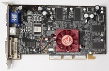HIS ExcalibuR Radeon 9000 Pro AGP Graphics Card (ATI, 128MB, Retro, 2003)