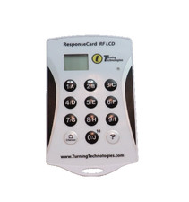Turning Technologies ResponseCard RF LCD Clicker RCRF-03