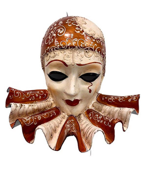 Pierrot Cristina Venetian Wall Mask
