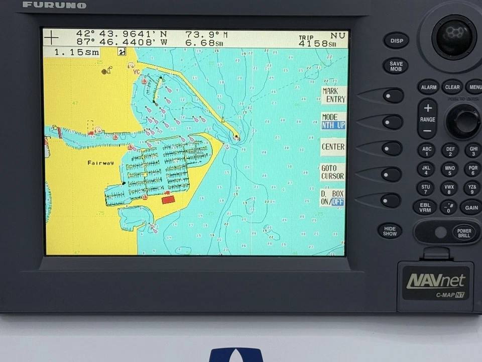 Furuno RDP-139 NavNet 1 radar y mapa C GPS plotter pantalla multifunción Foto 2 de 4