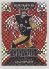 2022 Panini Rookies & Stars Crusade Red Plaid Prizm Kenny Pickett #CR-11 19pj