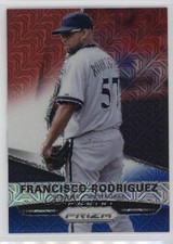 2015 Panini Prizm Red White & Blue Mojo Prizm Francisco Rodriguez #67 0w8