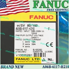 A06B-6117-H210 Brand New FANUC A06B 6117 H210 Free Ship US Stock High Quality