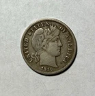 1910-S Barber Dime Better Date Nice VF