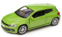 Welly Volkswagen Scirocco Green Pearl MaßStab 1:34 1:39 4,5 Zoll Auto In Box