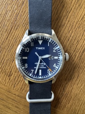 Timex Waterbury Pilot Quartz Indiglo TW2P64500 Men's Watch | eBay