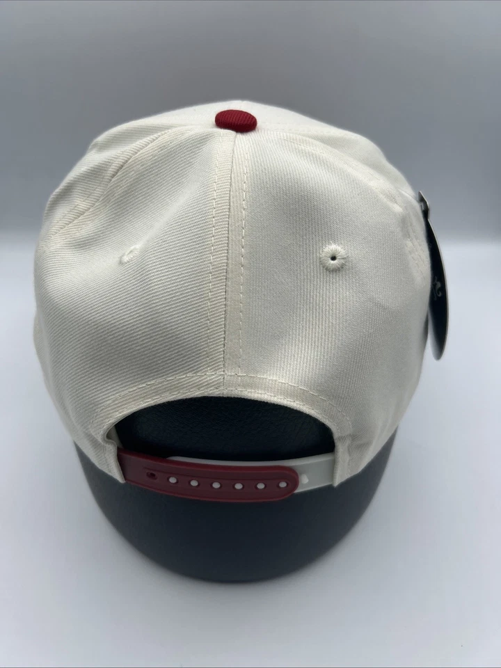 Arkansas Razorbacks Hat Zephyr Z Hat Retro Sharktooth Perform Snapback Cap H89 - Image 4 of 4