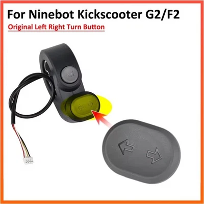 MARKENLOS For Ninebot MAX G2 F2 PRO Scooter Blinker Lichtschalter Taste Lenkung Schlüssel