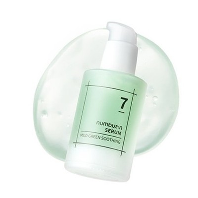 NUMBUZIN No.7 Mild Green Soothing Serum 50ml Calming Moisture Serum K-Beauty NEU