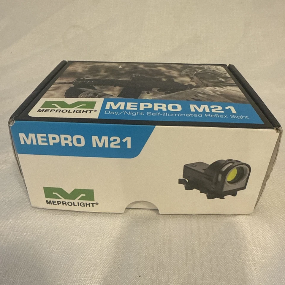 Meprolight M21 Reflex Vista Triángulo Retícula Picatinny Iluminador Killflash Set Foto 2 de 4