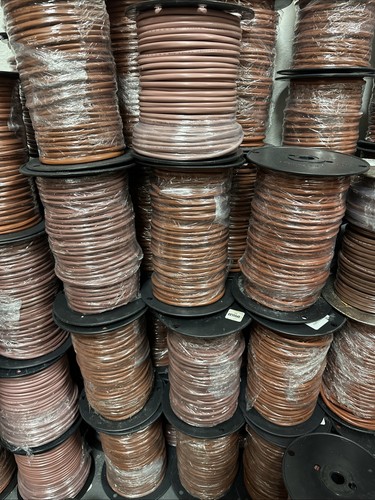 Burton 18/8 Solid Copper Thermostat Wire - 250 Ft, Brown Sheath, CL3R / FPLR