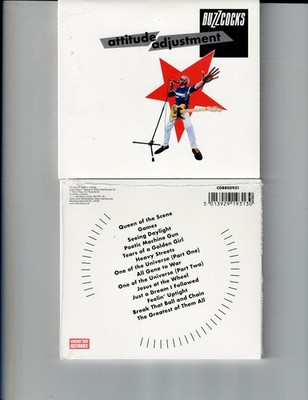 BUZZCOCKS - ATTITUDE ADJUSTMENT  (CD 2026) NEW *14 TRACKS*