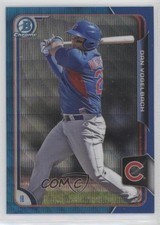 2015 Bowman Chrome Prospects Blue Wave Refractor Daniel Vogelbach Dan f0v
